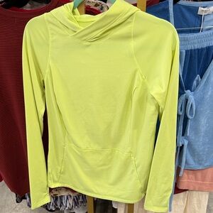 Fila Neon Yellow Performance Hoodie
